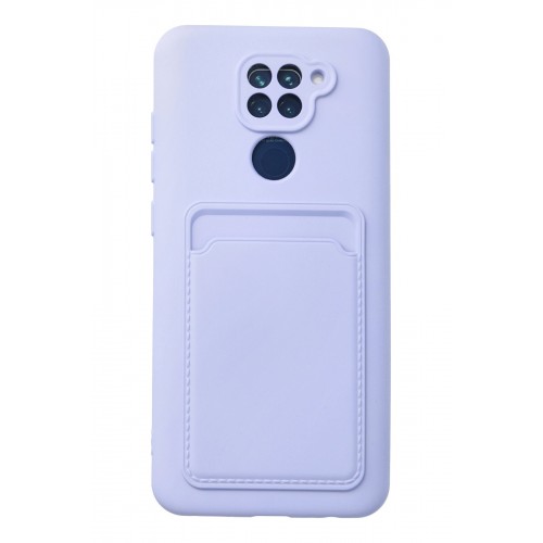 Newface Xiaomi Redmi Note 9 Kılıf Kelvin Kartvizitli Silikon - Lila Newface Xiaomi Redmi Note 9 Kılıf Kelvin Kartvizitli Silikon - Lila