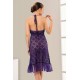 Mor Dantel Gecelik - 633 - Beden S/M Mor Dantel Gecelik - 633 - Beden S/M