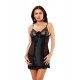 Siyah Dantel Gecelik - 614 - Beden S/M Siyah Dantel Gecelik - 614 - Beden S/M