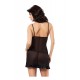Siyah Dantel Gecelik - 614 - Beden S/M Siyah Dantel Gecelik - 614 - Beden S/M
