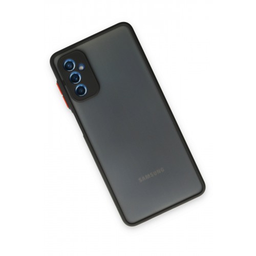 Newface Samsung Galaxy M52 5G Kılıf Montreal Silikon Kapak - Siyah Newface Samsung Galaxy M52 5G Kılıf Montreal Silikon Kapak - Siyah