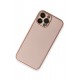 Newface iPhone 13 Pro Kılıf Coco Deri Silikon Kapak - Pembe Newface iPhone 13 Pro Kılıf Coco Deri Silikon Kapak - Pembe