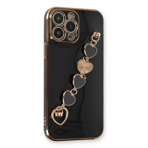 Newface iPhone 13 Pro Kılıf Esila Silikon - Siyah Newface iPhone 13 Pro Kılıf Esila Silikon - Siyah