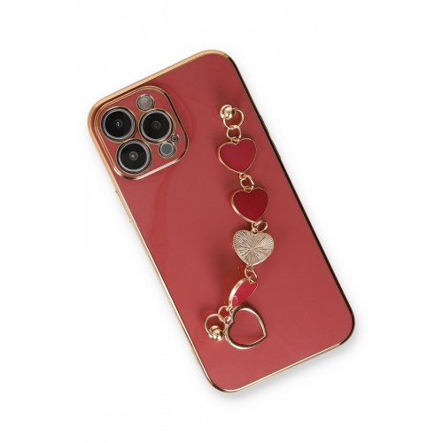 Newface iPhone 13 Pro Kılıf Esila Silikon - Kırmızı Newface iPhone 13 Pro Kılıf Esila Silikon - Kırmızı