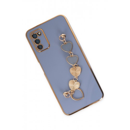 Newface Samsung Galaxy A03S Kılıf Esila Silikon - Gri Newface Samsung Galaxy A03S Kılıf Esila Silikon - Gri