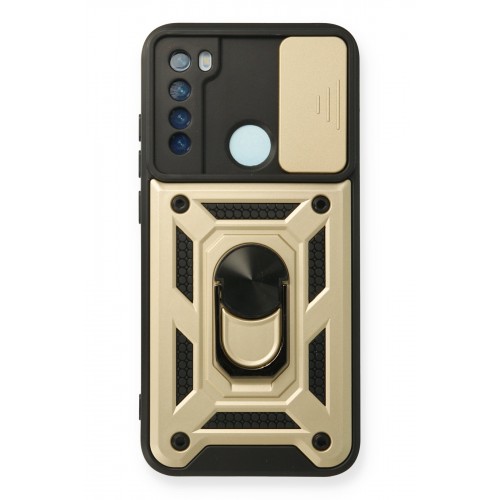 Newface Xiaomi Redmi Note 8 Kılıf Pars Lens Yüzüklü Silikon - Gold Newface Xiaomi Redmi Note 8 Kılıf Pars Lens Yüzüklü Silikon - Gold