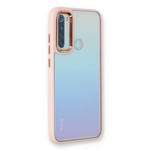 Newface Xiaomi Redmi Note 8 Kılıf Dora Kapak - Pudra Newface Xiaomi Redmi Note 8 Kılıf Dora Kapak - Pudra