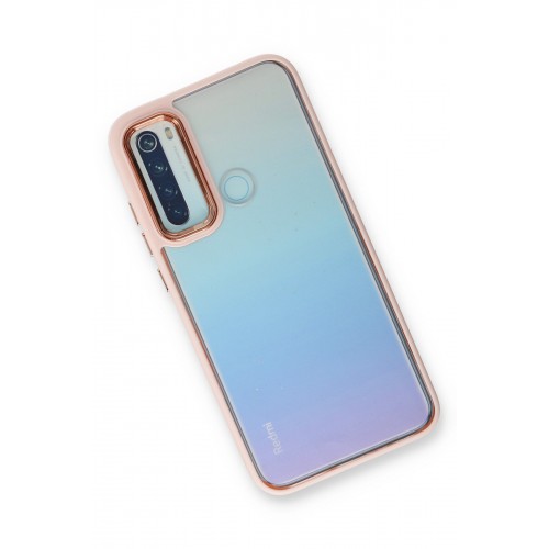 Newface Xiaomi Redmi Note 8 Kılıf Dora Kapak - Pudra Newface Xiaomi Redmi Note 8 Kılıf Dora Kapak - Pudra