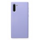 Newface Samsung Galaxy Note 10 Kılıf Nano içi Kadife Silikon - Lila Newface Samsung Galaxy Note 10 Kılıf Nano içi Kadife Silikon - Lila