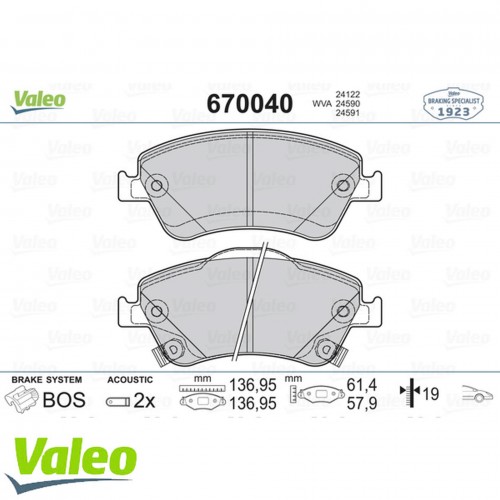 ÖN BALATA AURIS-COROLLA 1.3 1.4D-1.4 VVTI-1.6 VVTI-1.8-2.0D-4D-2.2D 07 10 ÖN BALATA AURIS-COROLLA 1.3 1.4D-1.4 VVTI-1.6 VVTI-1.8-2.0D-4D-2.2D 07 10