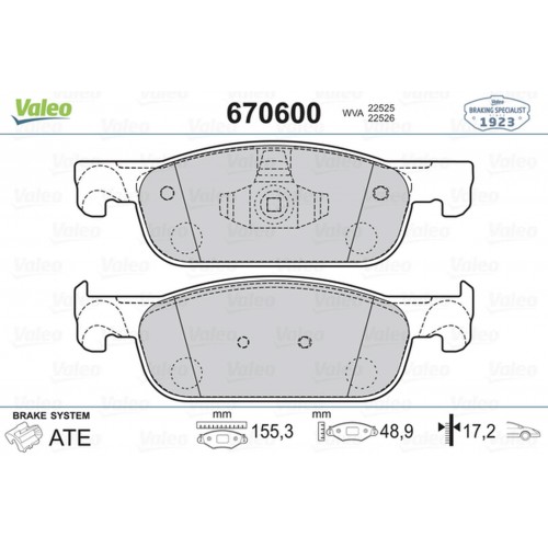 ÖN BALATA CLIO IV 0.9 TCE-1.2-1.5DCI 12 DACIA DUSTER-LOGAN II- SANDERO II 1.2-1.5DCI 12 ÖN BALATA CLIO IV 0.9 TCE-1.2-1.5DCI 12 DACIA DUSTER-LOGAN II- SANDERO II 1.2-1.5DCI 12