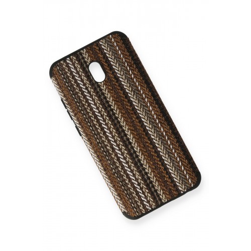 Newface Xiaomi Redmi 8A Kılıf Ottoman Kumaş Silikon - Kahve Örgü Newface Xiaomi Redmi 8A Kılıf Ottoman Kumaş Silikon - Kahve Örgü