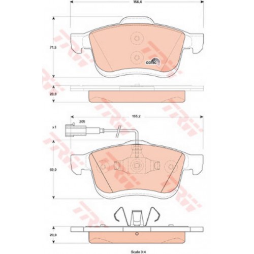 ÖN BALATA DOBLO 1.4 1.3D 1.6D 2.0D 10 COMBO 1.4 12 1.3CDTİ 12 1.6CDTİ 12 2.0CDTİ 12 ÖN BALATA DOBLO 1.4 1.3D 1.6D 2.0D 10 COMBO 1.4 12 1.3CDTİ 12 1.6CDTİ 12 2.0CDTİ 12