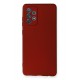 Newface Samsung Galaxy A72 Kılıf Premium Rubber Silikon - Bordo Newface Samsung Galaxy A72 Kılıf Premium Rubber Silikon - Bordo