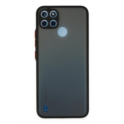 Newface Realme C21Y Kılıf Montreal Silikon Kapak - Siyah Newface Realme C21Y Kılıf Montreal Silikon Kapak - Siyah