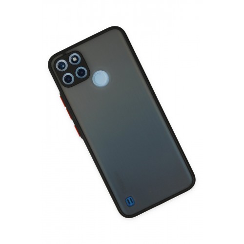 Newface Realme C21Y Kılıf Montreal Silikon Kapak - Siyah Newface Realme C21Y Kılıf Montreal Silikon Kapak - Siyah