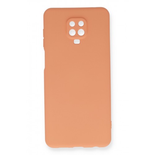 Newface Xiaomi Redmi Note 9 Pro Kılıf Nano içi Kadife Silikon - Turuncu Newface Xiaomi Redmi Note 9 Pro Kılıf Nano içi Kadife Silikon - Turuncu