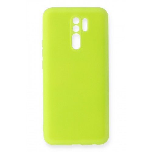 Newface Xiaomi Redmi 9 Kılıf Nano içi Kadife Silikon - Sarı Newface Xiaomi Redmi 9 Kılıf Nano içi Kadife Silikon - Sarı