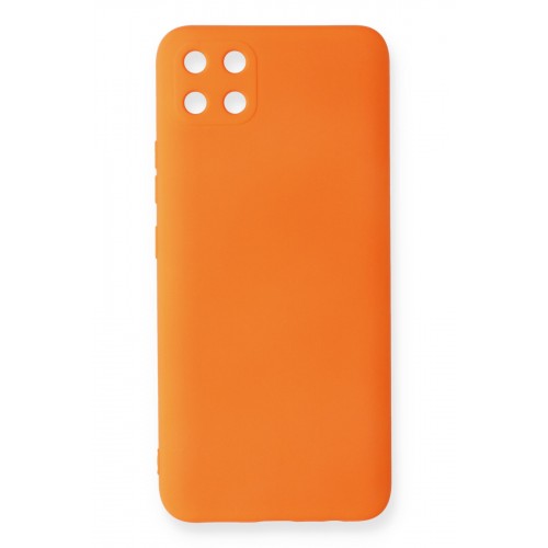 Newface Realme C11 Kılıf Nano içi Kadife Silikon - Turuncu Newface Realme C11 Kılıf Nano içi Kadife Silikon - Turuncu