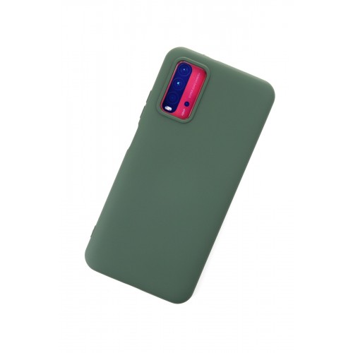 Newface Xiaomi Redmi 9T Kılıf Nano içi Kadife Silikon - Koyu Yeşil Newface Xiaomi Redmi 9T Kılıf Nano içi Kadife Silikon - Koyu Yeşil
