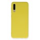 Newface Samsung Galaxy A50S Kılıf Nano içi Kadife Silikon - Sarı Newface Samsung Galaxy A50S Kılıf Nano içi Kadife Silikon - Sarı
