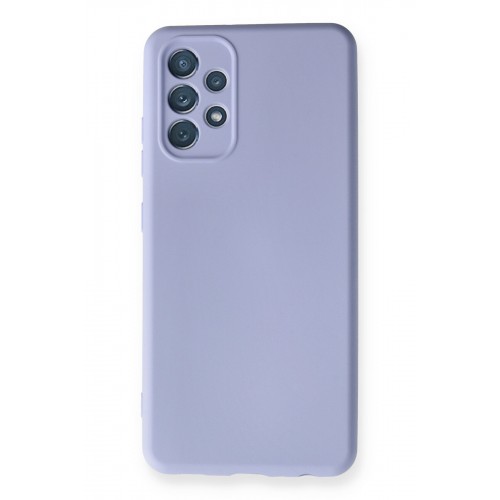 Newface Samsung Galaxy A32 Kılıf Nano içi Kadife Silikon - Lila Newface Samsung Galaxy A32 Kılıf Nano içi Kadife Silikon - Lila