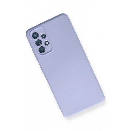 Newface Samsung Galaxy A32 Kılıf Nano içi Kadife Silikon - Lila Newface Samsung Galaxy A32 Kılıf Nano içi Kadife Silikon - Lila