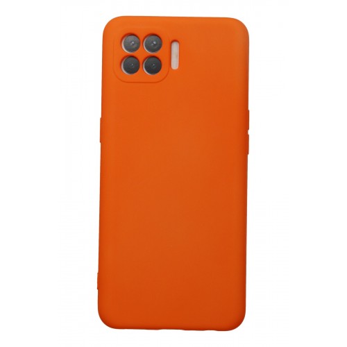 Newface Oppo Reno 4 Lite Kılıf Nano içi Kadife Silikon - Turuncu Newface Oppo Reno 4 Lite Kılıf Nano içi Kadife Silikon - Turuncu