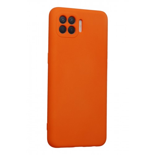 Newface Oppo Reno 4 Lite Kılıf Nano içi Kadife Silikon - Turuncu Newface Oppo Reno 4 Lite Kılıf Nano içi Kadife Silikon - Turuncu