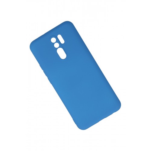 Newface Xiaomi Redmi 9 Kılıf Nano içi Kadife Silikon - Mavi Newface Xiaomi Redmi 9 Kılıf Nano içi Kadife Silikon - Mavi