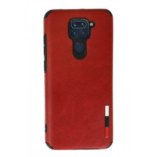 Newface Xiaomi Redmi Note 9 Kılıf Loop Deri Silikon - Kırmızı Newface Xiaomi Redmi Note 9 Kılıf Loop Deri Silikon - Kırmızı