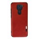Newface Xiaomi Redmi Note 9 Kılıf Loop Deri Silikon - Kırmızı Newface Xiaomi Redmi Note 9 Kılıf Loop Deri Silikon - Kırmızı
