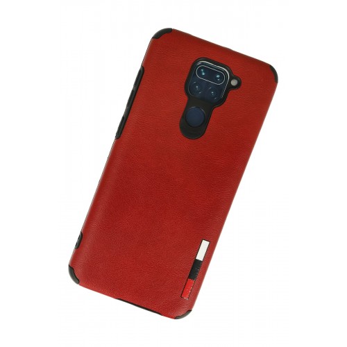 Newface Xiaomi Redmi Note 9 Kılıf Loop Deri Silikon - Kırmızı Newface Xiaomi Redmi Note 9 Kılıf Loop Deri Silikon - Kırmızı