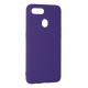 Newface Oppo A12 Kılıf Nano içi Kadife Silikon - Mor Newface Oppo A12 Kılıf Nano içi Kadife Silikon - Mor