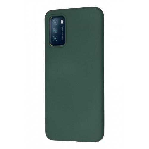 Newface Xiaomi Pocophone M3 Kılıf Nano içi Kadife Silikon - Koyu Yeşil Newface Xiaomi Pocophone M3 Kılıf Nano içi Kadife Silikon - Koyu Yeşil