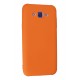 Newface Samsung Galaxy J7 Kılıf Nano içi Kadife Silikon - Turuncu Newface Samsung Galaxy J7 Kılıf Nano içi Kadife Silikon - Turuncu