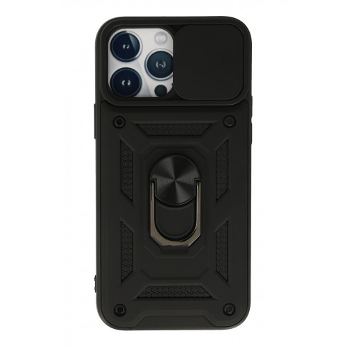 Newface iPhone 13 Pro Kılıf Pars Lens Yüzüklü Silikon - Siyah Newface iPhone 13 Pro Kılıf Pars Lens Yüzüklü Silikon - Siyah