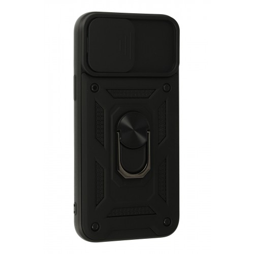 Newface iPhone 13 Pro Kılıf Pars Lens Yüzüklü Silikon - Siyah Newface iPhone 13 Pro Kılıf Pars Lens Yüzüklü Silikon - Siyah