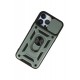 Newface iPhone 13 Pro Max Kılıf Pars Lens Yüzüklü Silikon - Yeşil Newface iPhone 13 Pro Max Kılıf Pars Lens Yüzüklü Silikon - Yeşil