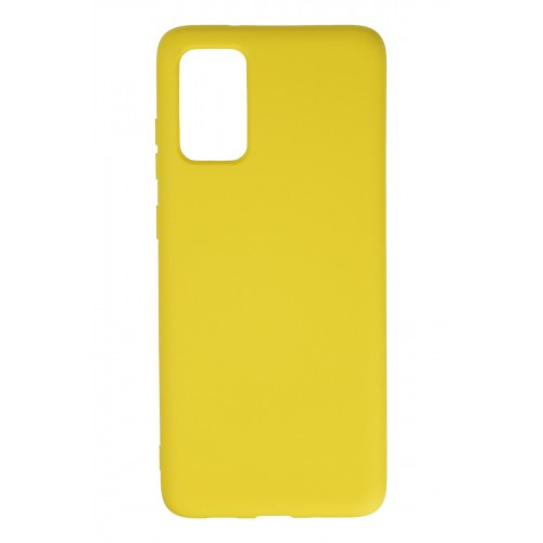 Newface Samsung Galaxy S20 Plus Kılıf Nano içi Kadife Silikon - Sarı Newface Samsung Galaxy S20 Plus Kılıf Nano içi Kadife Silikon - Sarı