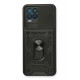 Newface Realme 8 Kılıf Pars Lens Yüzüklü Silikon - Siyah