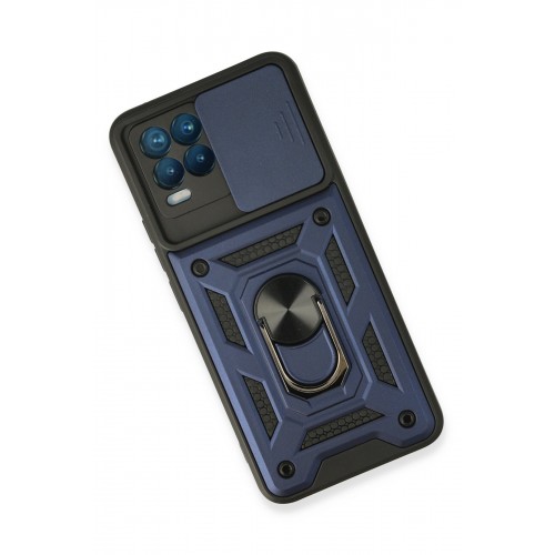 Newface Realme 8 Pro Kılıf Pars Lens Yüzüklü Silikon - Lacivert Newface Realme 8 Pro Kılıf Pars Lens Yüzüklü Silikon - Lacivert