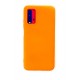 Newface Xiaomi Redmi 9T Kılıf Nano içi Kadife  Silikon - Turuncu
