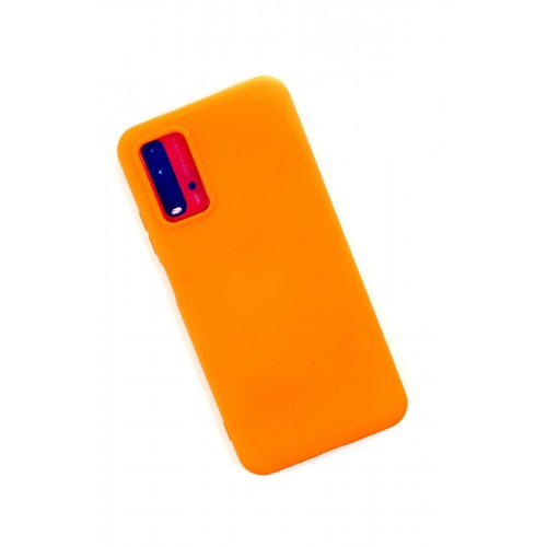 Newface Xiaomi Redmi 9T Kılıf Nano içi Kadife Silikon - Turuncu Newface Xiaomi Redmi 9T Kılıf Nano içi Kadife Silikon - Turuncu