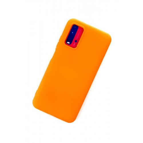 Newface Xiaomi Redmi 9T Kılıf Nano içi Kadife Silikon - Turuncu Newface Xiaomi Redmi 9T Kılıf Nano içi Kadife Silikon - Turuncu