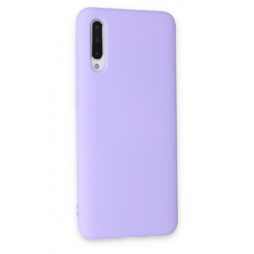 Newface Samsung Galaxy A50S Kılıf Nano içi Kadife Silikon - Lila Newface Samsung Galaxy A50S Kılıf Nano içi Kadife Silikon - Lila