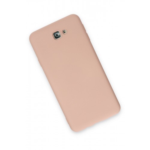 Newface Samsung Galaxy J7 Prime Kılıf Nano içi Kadife Silikon - Pudra Newface Samsung Galaxy J7 Prime Kılıf Nano içi Kadife Silikon - Pudra