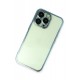 Newface iPhone 13 Pro Max Kılıf Razer Lensli Silikon - Açık Mavi Newface iPhone 13 Pro Max Kılıf Razer Lensli Silikon - Açık Mavi