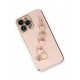 Newface iPhone 13 Pro Max Kılıf Esila Silikon - Pudra Newface iPhone 13 Pro Max Kılıf Esila Silikon - Pudra