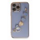 Newface iPhone 13 Pro Max Kılıf Esila Silikon - Gri Newface iPhone 13 Pro Max Kılıf Esila Silikon - Gri